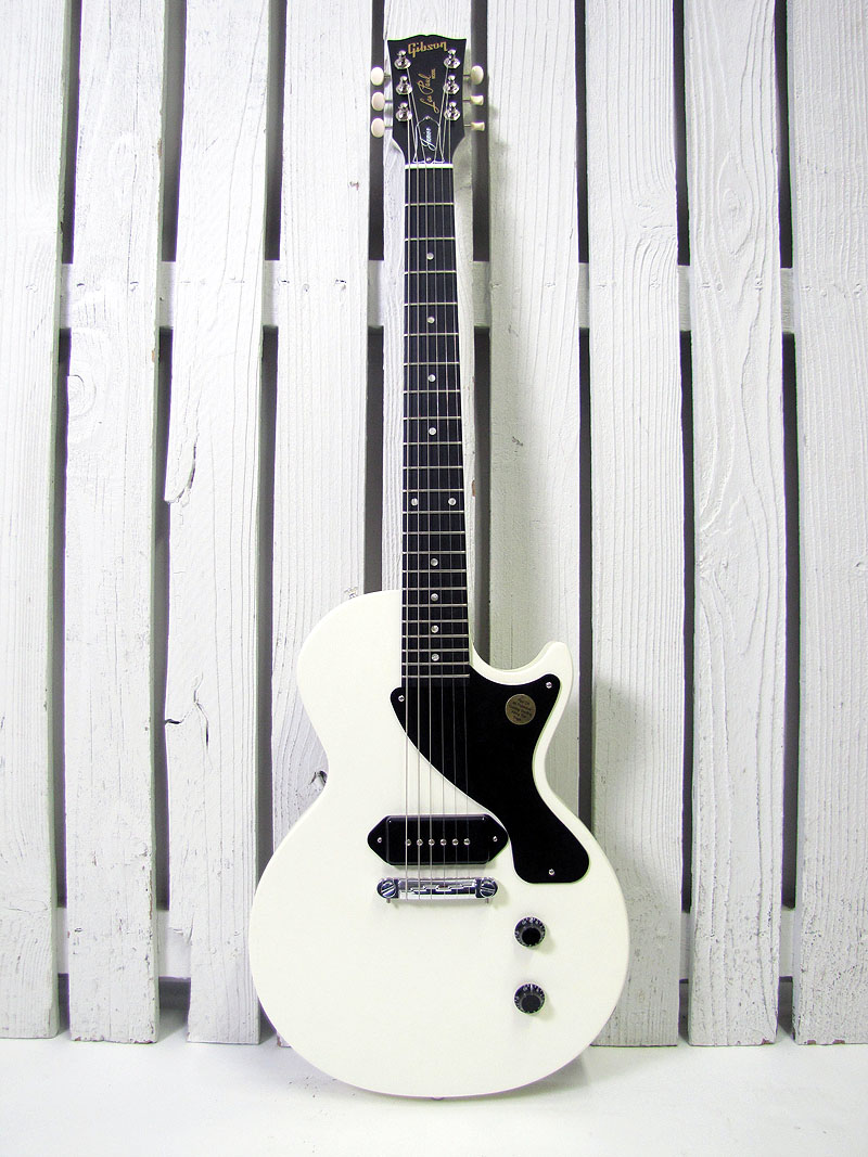 gibson les paul junior satin white