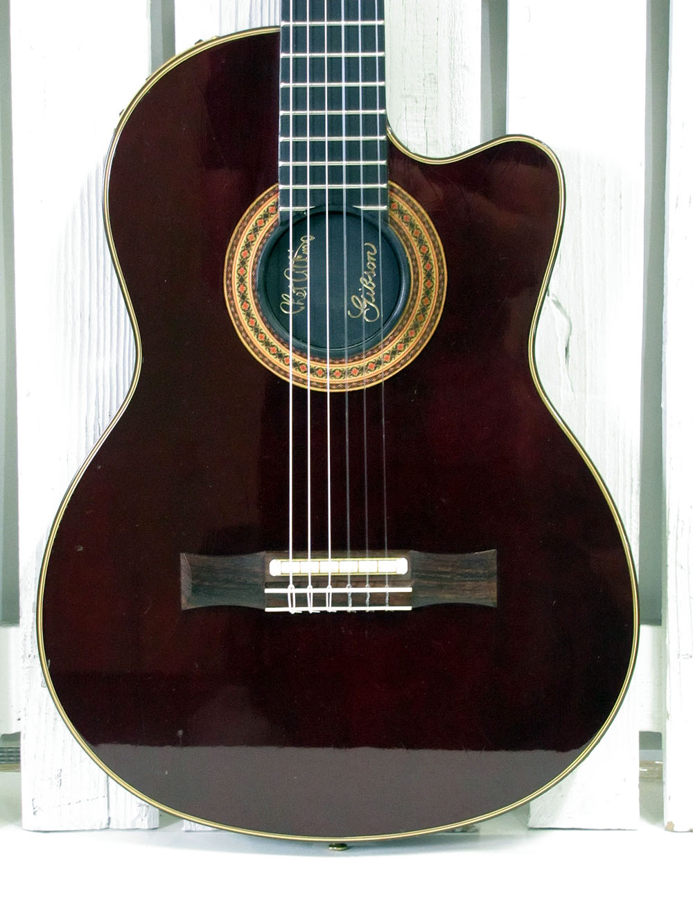 1998 GIBSON CHET ATKINS CEC NYLON STRING CLASSICAL ELECTRIC GUITAR eBay