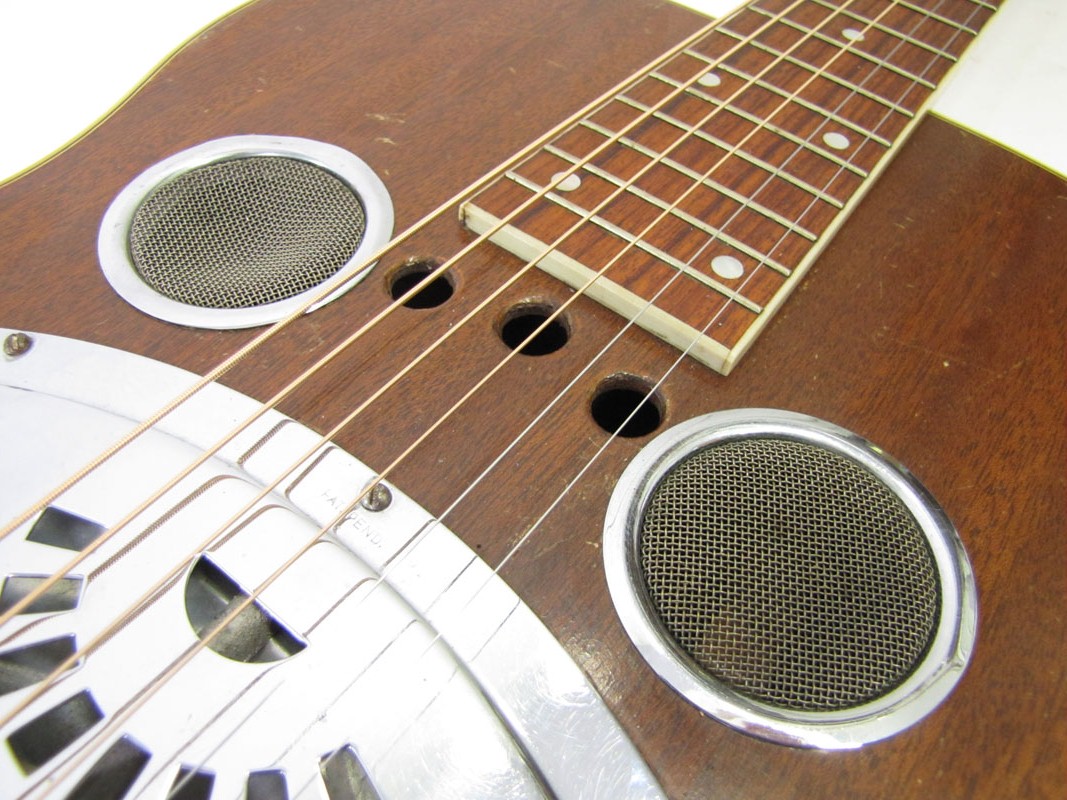 Circa 1930 Vintage Regal Made Dobro Model 37 Resonator Acoustic Guitar 9576